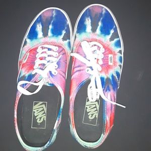 Tyedye Van's Laceups